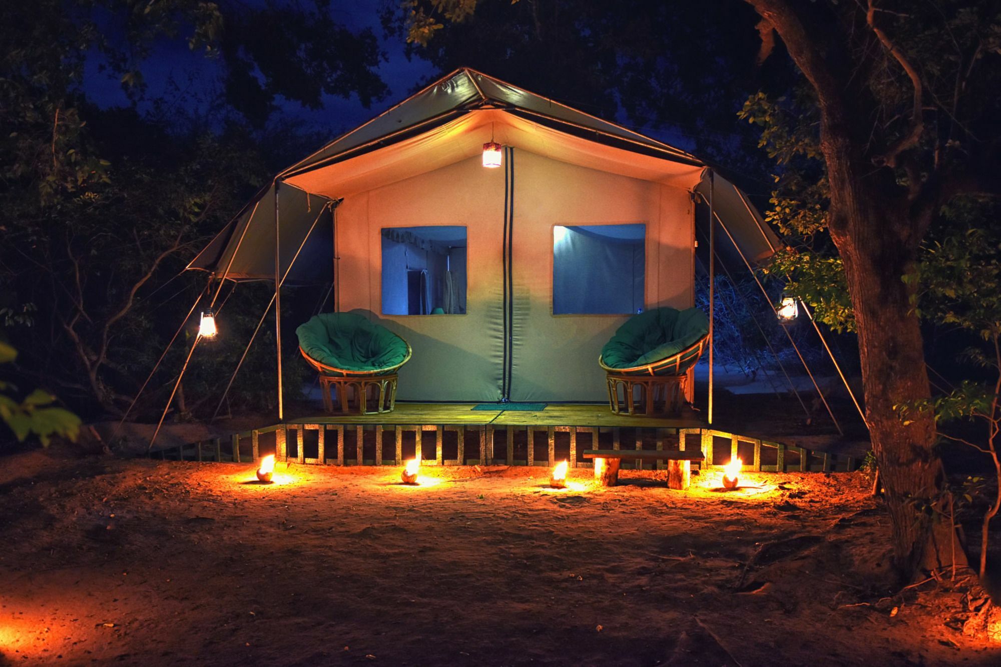 Wilderness Camping Hotel Yala Exterior foto